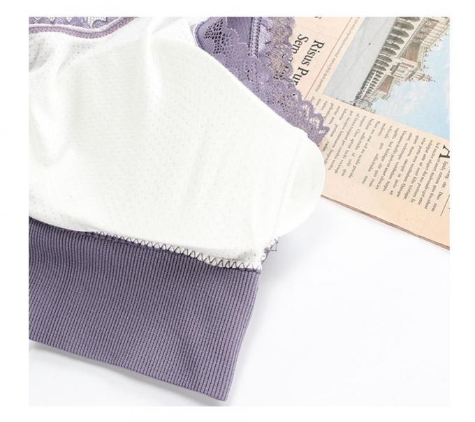 Comfortable Cotton Underwear, Breathable and Removable Foam Pad Sports Bra Lingerie