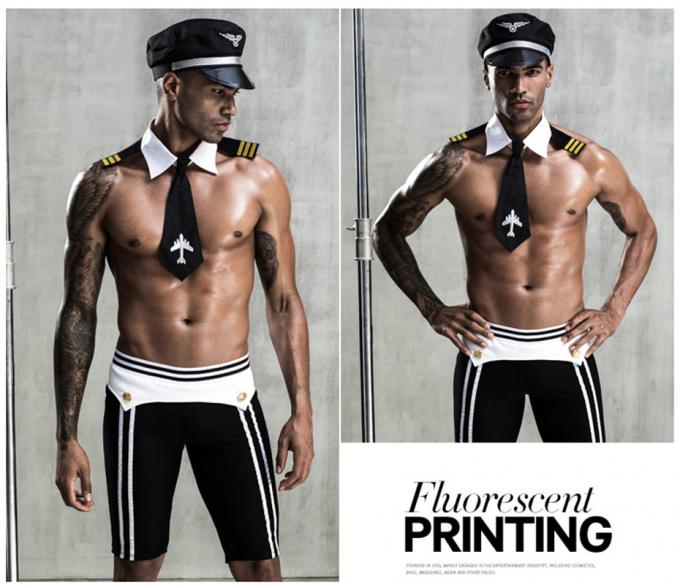 Porn Men Underwear Sexy Uniform Cosplay Lingerie Set Hot Erotic Costumes