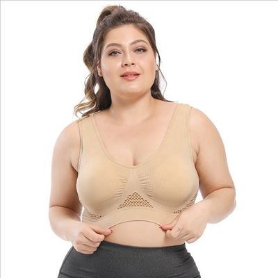 سوتین های زنانه بزرگ ورزشی یوگا 44C 44D 3XL 4XL لباس زیر توری نخی