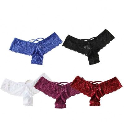 G-String 4XL 5XL نایلون مشکی توری لباس زیر زنانه سکسی