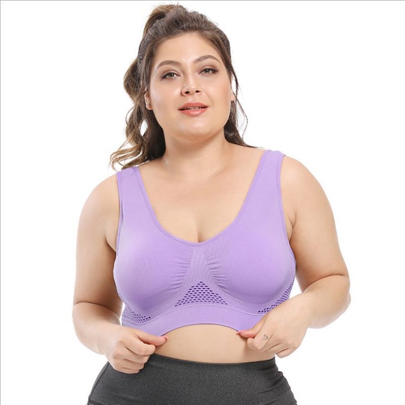سوتین های زنانه بزرگ ورزشی یوگا 44C 44D 3XL 4XL لباس زیر توری نخی