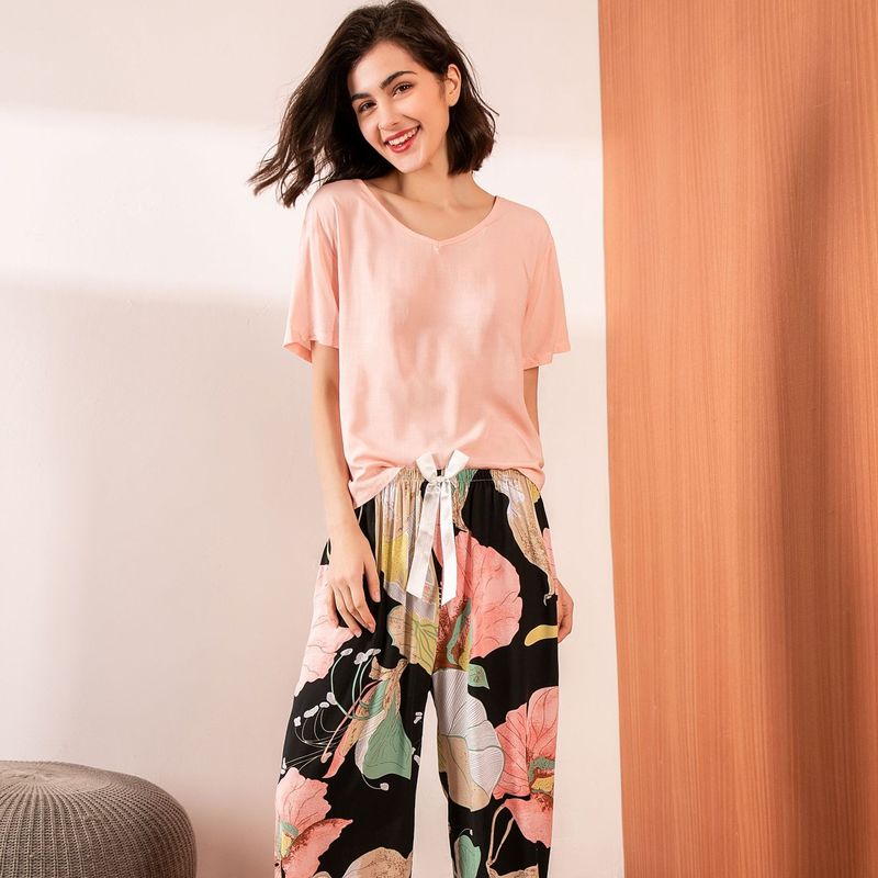 لباس خواب 3XL لباس خواب زنانه 62cm XS 2XL کت و شلوار شب ابریشمی برای خانم ها