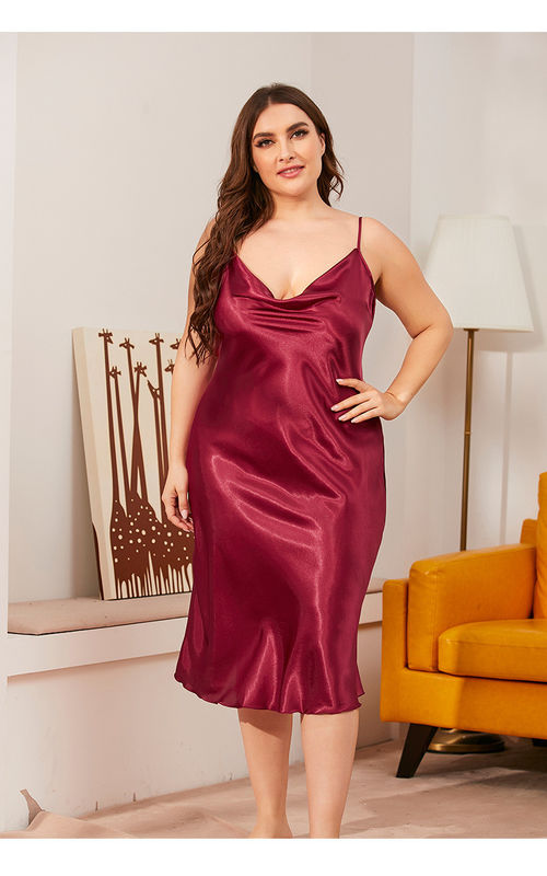 لباس خواب ابریشمی سکسی بافتنی ساتن