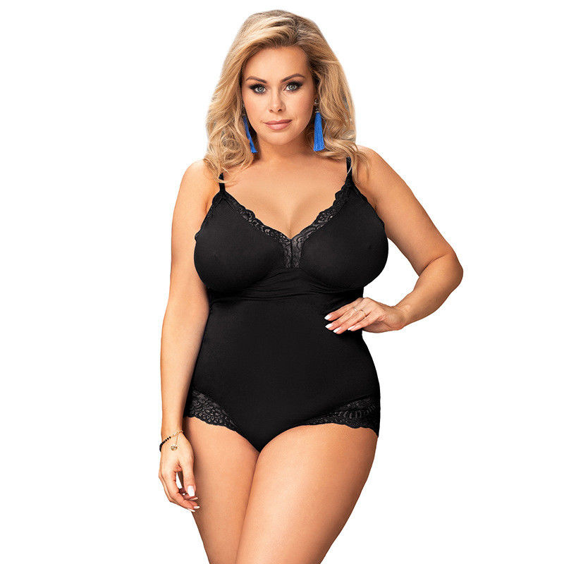 لباس زیر زنانه بچه گانه پلی استر گلورال پلاس سفید S-XL توری پاییزی ساسپندرز سکسی Onesie